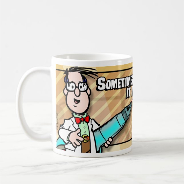 Taza De Café Ingeniería espacial (Izquierda)