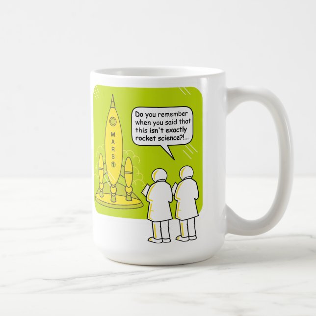 Taza De Café Ingeniería espacial (Derecha)