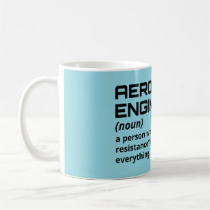 Taza De Café Ingeniero aeroespacial - Divertida definición B-4