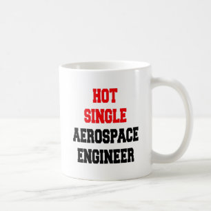 Taza De Café Ingeniero aeroespacial en caliente