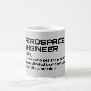 Taza De Café Ingeniero aeroespacial - Graciosa definición B-2