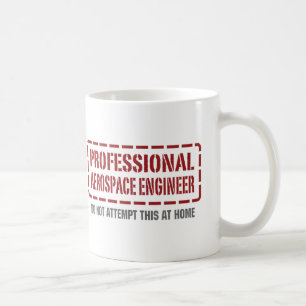 Taza De Café Ingeniero aeroespacial profesional