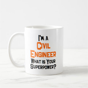 Taza De Café ingeniero civil