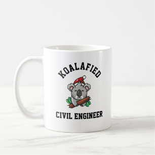 Taza De Café Ingeniero Civil Koalafied