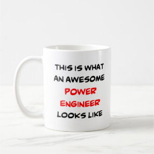 Taza De Café ingeniero de energía, impresionante