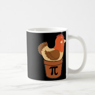 Taza De Café Ingeniero de matemáticas divertidas en pollos Nerd