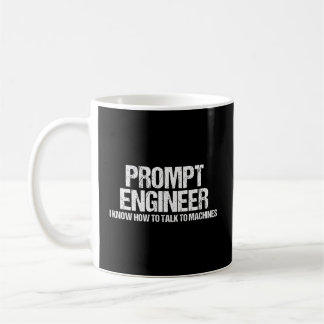 Taza De Café Ingeniero de mensajes rápidos experto en Ai