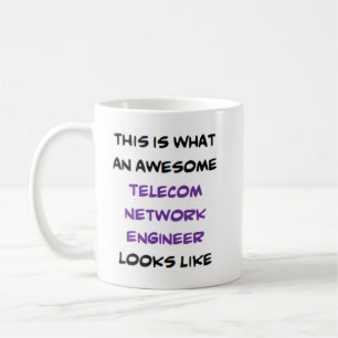 Taza De Café ingeniero de red de telecomunicaciones, impresiona