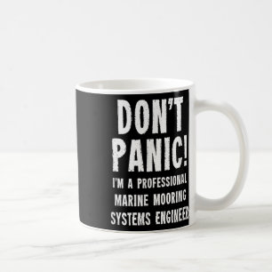 Taza De Café Ingeniero de sistemas de amarre marino