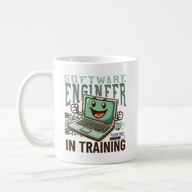 Taza De Café Ingeniero de software en formación (Izquierda)