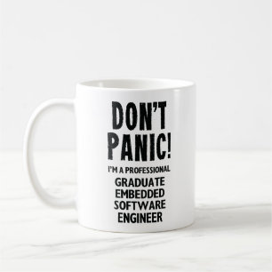 Taza De Café Ingeniero de software integrado de grado