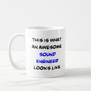 Taza De Café ingeniero de sonido, impresionante