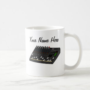 Taza De Café Ingeniero de sonido Personalizado Mug Músico Sound