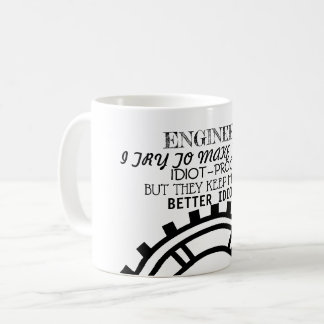 Taza De Café Ingeniero divertido Mug