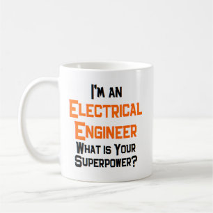 Taza De Café ingeniero eléctrico