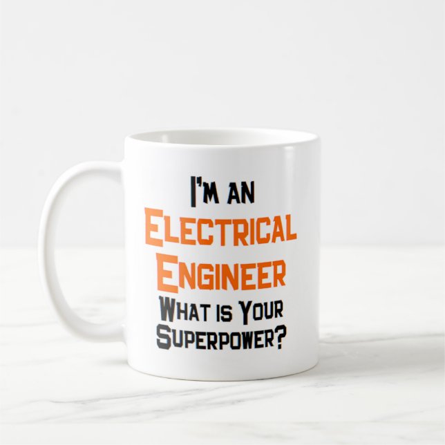 Taza De Café ingeniero eléctrico (Izquierda)