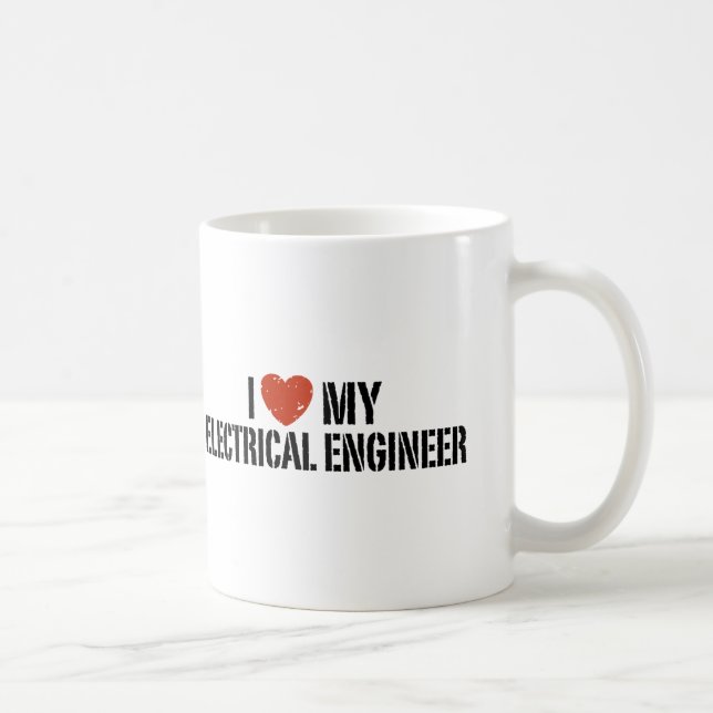 Taza De Café Ingeniero eléctrico (Derecha)