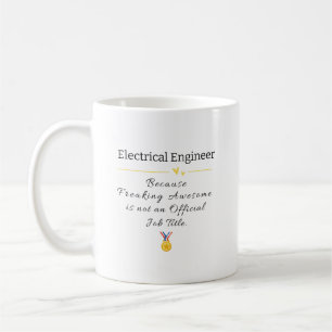 Taza De Café Ingeniero eléctrico - Graciosa Apreciación de los