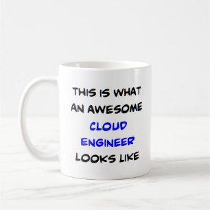 Taza De Café ingeniero en la nube, increíble