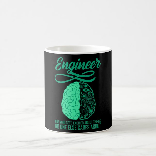 Taza De Café Ingeniero gracioso cita ingeniería diciendo (Centro)