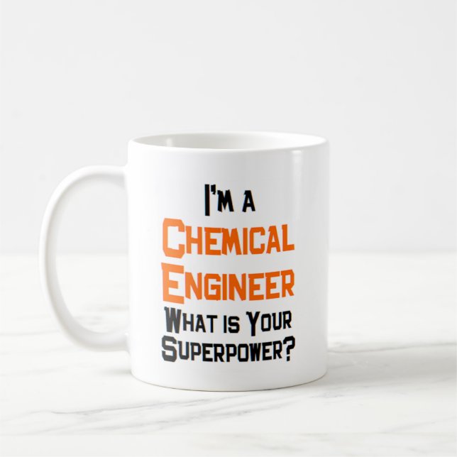 Taza De Café ingeniero químico (Izquierda)