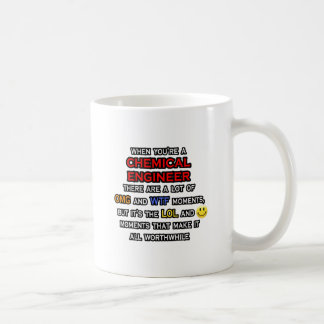 Taza De Café Ingeniero Químico divertido... OMG WTF LOL