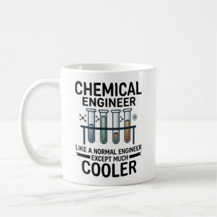 Taza De Café Ingeniero Químico Estudiante Divertido Futuro Cien