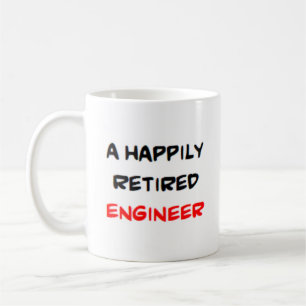 Taza De Café ingeniero retirado