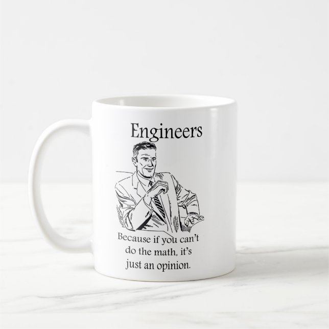 Taza De Café Ingenieros - porque si usted no puede hacer la (Izquierda)