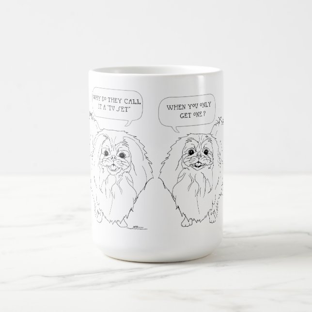 Taza De Café Ingenio y Sabiduría de Pekín (Centro)