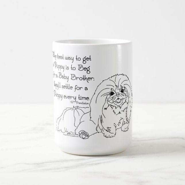 Taza De Café Ingenio y Sabiduría de Pekín (Centro)