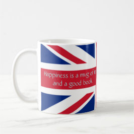 Taza De Café Inglaterra Bandera inglesa Felicidad Tea Good Book