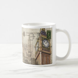 Taza De Café Inglaterra británica london cloctower gran bén