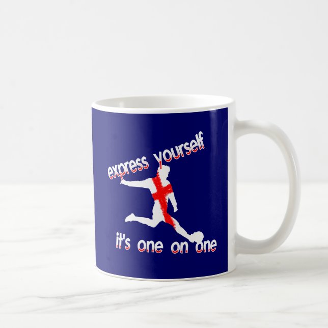 Taza De Café Inglaterra expresa usted mismo (Derecha)