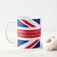 Inglaterra Felicidad Tea Book Sarrowboat Mug