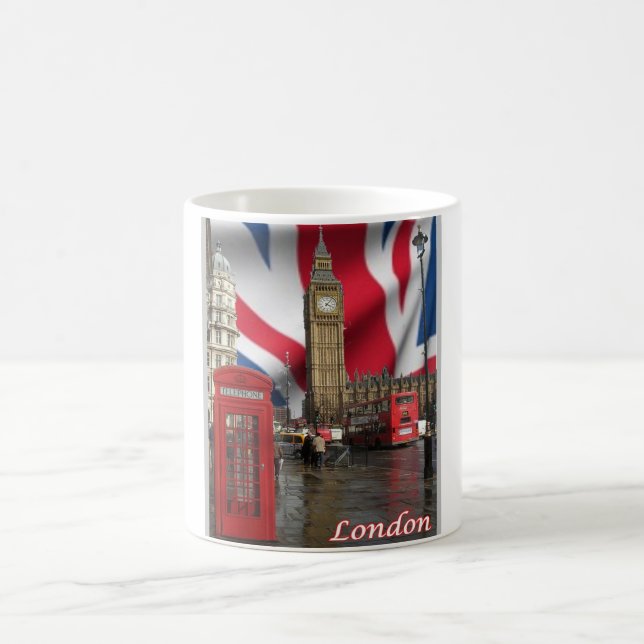 Taza De Café Inglaterra - Londres - Big Ben - (Centro)