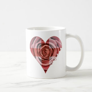 Taza De Café Inglaterra subió el corazón