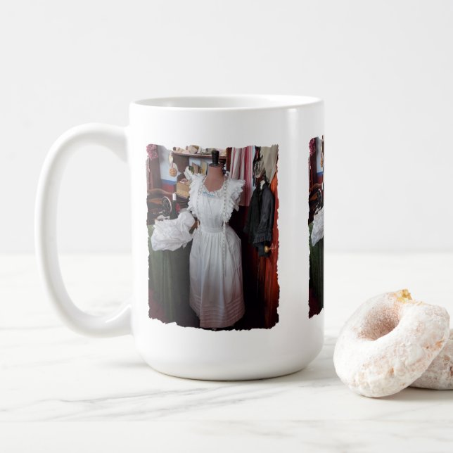 TAZA DE CAFÉ INGLATERRA VICTORIANA (Con donut)