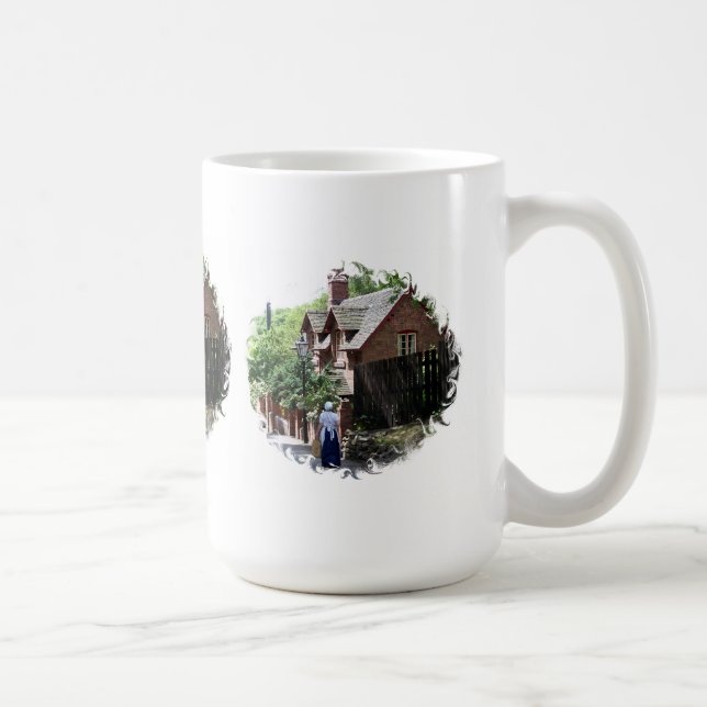TAZA DE CAFÉ INGLATERRA VICTORIANA (Derecha)