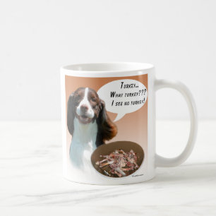 Taza De Café Inglés Springer Spaniel Turkey