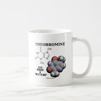 Taza De Café Ingrediente activo de la tebromina (Molcule