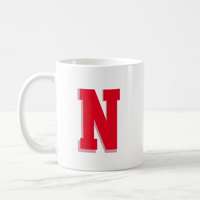 Taza De Café Inicial monocromático (Izquierda)