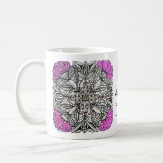 Taza de café inicial personalizada es un lenguaje 