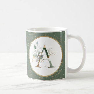Taza De Café Inicial Un Verde Oro