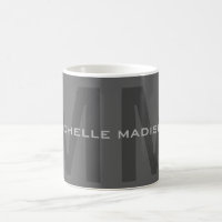Iniciales de nombre Minimalista moderno con negrit