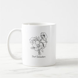 Taza De Café Iniciar en algún lugar la combinación de animacion