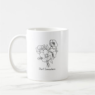 Taza De Café Iniciar en algún lugar la combinación de animacion