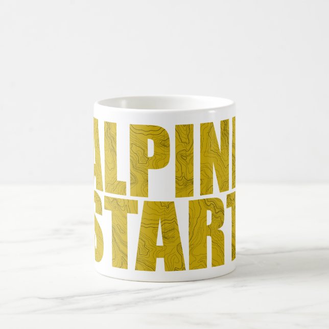 Taza De Café Inicio alpino (Topo) (Centro)