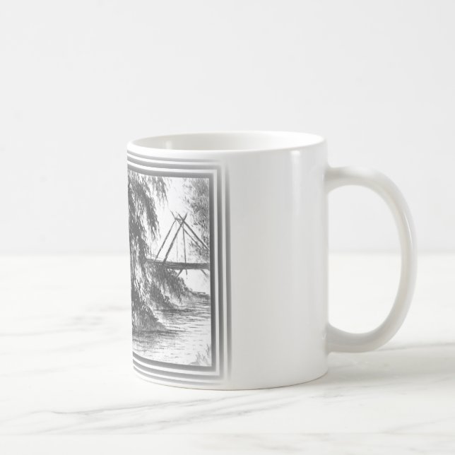 Taza De Café Inlands tafereel op mok door vishnuh (Derecha)