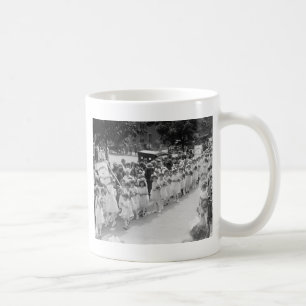 Taza De Café Inmaculada Concepción, procesión de Maria: 1923